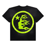 Hellstar Classic Tee 'Black/Neon Green'