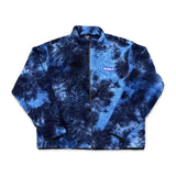 Sinclair Fleece Full Zip Cozy Blue Tie Dye