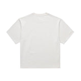 Homme Femme Top Gun White Cropped Tee