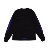 Chrome Hearts 1988 Neck Logo Long Sleeve Tee Black Blue