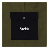 Sinclair Cargo Pocket Fleece Sweatpants Olive Green