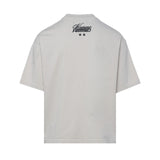 Homme Femme Destroyed Maison Tee White