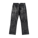 Triple Sevens Black Leather PU Pants