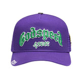 Godspeed Trucker Hat Purple Green
