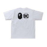 BAPE x DC Baby Milo Superman College Tee White