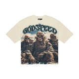 Godspeed Squadron Tee Cream