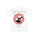 Vlone x Pop Smoke Stop Snitching Tee White Red