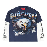 Godspeed Spirit Animal Layered Thermal Tee Navy