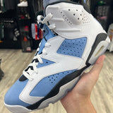 Preowned Air Jordan 6 UNC