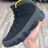 Preowned Air Jordan 9 Retro 'Dark Charcoal University Gold'