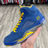 Preowned Air Jordan 5 Laney Varsity Royal