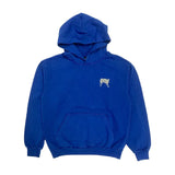 Revenge Basic Embroidered Classic Logo Hoodie Dark Royal