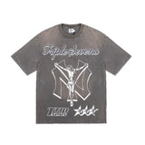 Triple Sevens NY Jesus Olive Tee