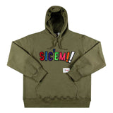 Supreme WTAPS Sic'em! Sweatshirt 'Light Olive'