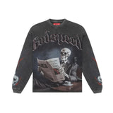 Godspeed Black Monday Long Sleeve Tee Grey Wash