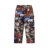 Supreme Nas and DMX Collage Double Knee Denim Painter Pant Multicolor