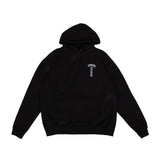 Preowned Chrome Hearts USA Shoulder Logo Black Hoodie