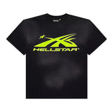 Hellstar Classic Tee 'Black/Neon Green'