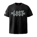 Lost Intricacy 'Black' Rhinestone Tee