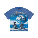 Godspeed Artificial Love Tee Blue Wash