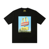 Palace McDonald's Sign Tee Black