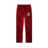 Hellstar Sports Tie-Dye Sweatpants Red