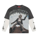 Godspeed Rocker Thermal Layered LS Grey Wash