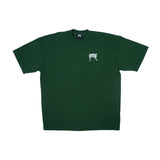 Revenge Basic Embroidered Tee Green