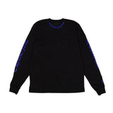 Chrome Hearts 1988 Neck Logo Long Sleeve Tee Black Blue