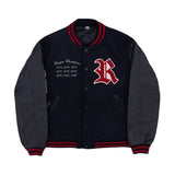 Revenge Rottweiler Varsity Jacket 'Navy'