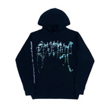 Revenge Moonlight Hoodie Black Blue