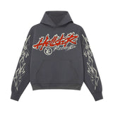 Hellstar Records Tour Hoodie Faded Black