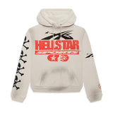 Hellstar If You Dont Like Us Beat Us Hoodie White