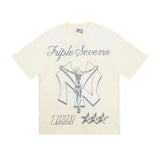 Triple Sevens NY Jesus Cream Tee