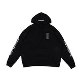 Preowned Chrome Hearts Sleeve Logo Black Hoodie