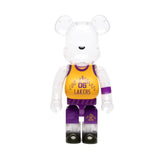 Bearbrick x Bodega x NBA Worldwide Respect Los Angeles Lakers 1000%