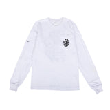 Preowned Chrome Hearts White Long Sleeve Tee