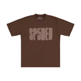 Sp5der Focused Logo Tee Brown