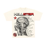 Hellstar Cranium Tee Cream