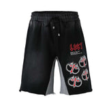 LOST Intricacy Red/Black Mitt Sweat Short