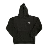 Revenge Basic Embroidered Classic Logo Hoodie Black