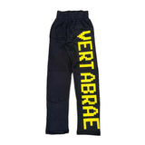 Vertabrae Sweatpants Black Yellow