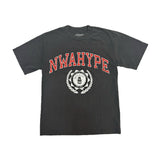 NWA Hype College Arch Merch Tee Vintage Black