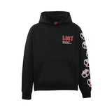 Lost Intricacy Mitt Hoodie Black Red