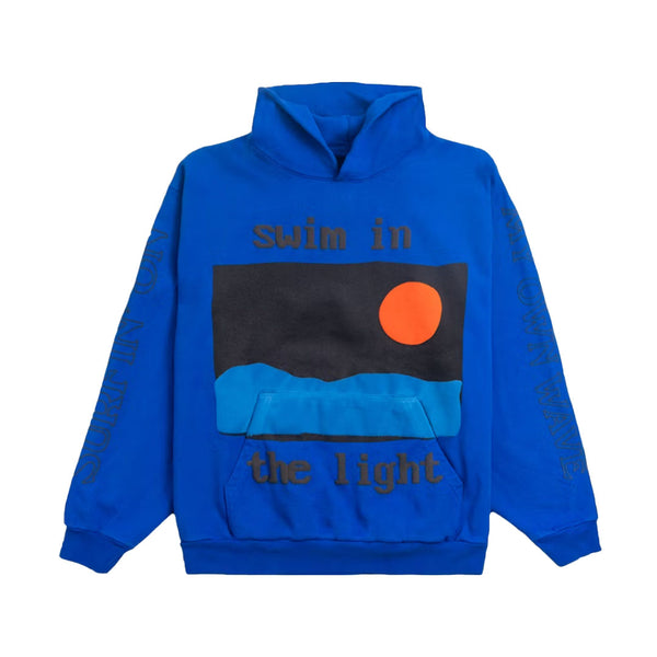CPFM Kid Cudi Rolling Loud Swim In The Light Hoodie Blue