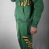 Godspeed Green Yellow Sweatsuit Hoodies & Sweatpants Set