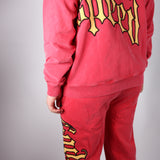 Godspeed Red Yellow Sweatsuit Hoodies & Sweatpants Set