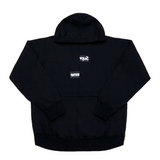 Supreme Comme des Garcons SHIRT Split Box Logo Hooded Sweatshirt Black