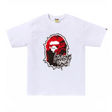 BAPE Mad Ape Head Tee White