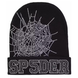 Sp5der Web Beanie Black